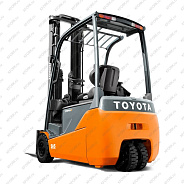 Электрический погрузчик Toyota 8FBE18T 1,8 т 3 опоры